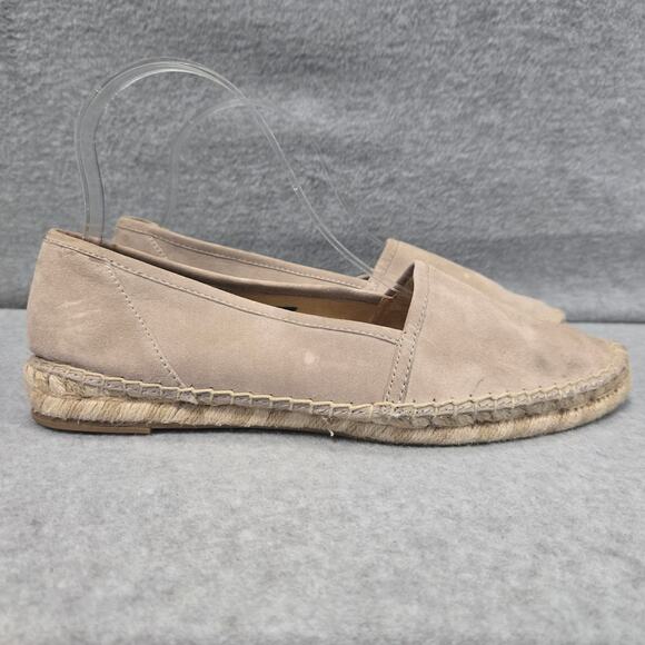 FRYE Cement Lee A Line Flat Espadrilles Size 8.5 - Picture 1 of 9
